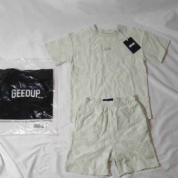Geedup Other - Kids Geedup Matching Set In Light Green (Play For Keeps)